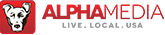 alpha media logo